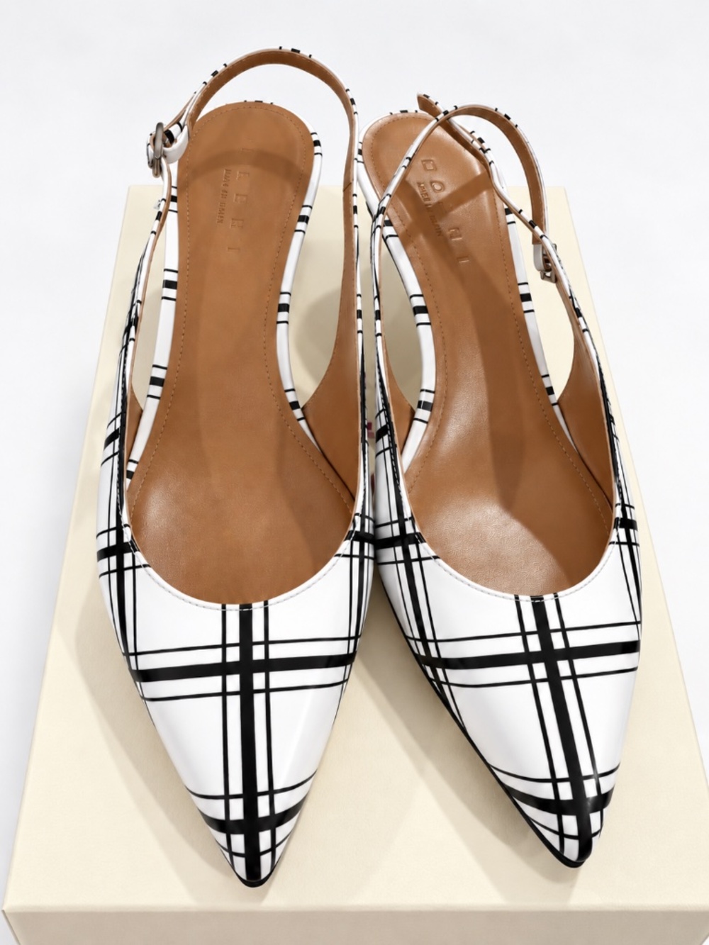 Marni Plaid Heels (New)